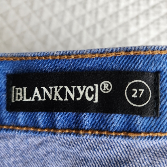 BLANKNYC High wasted,never worn mini skirt. Intense sky blue. 100% soft cotton. - Picture 10 of 10